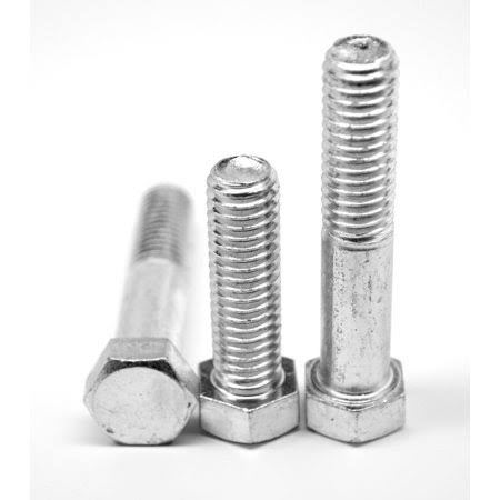 5/8 inch-11 x 7 inch Coarse Thread Grade 2 Hex Cap Screw Low Carbon Steel Zinc Plated Pk 55 G409