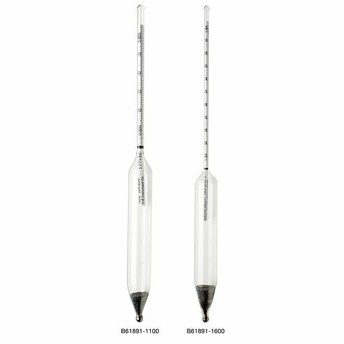 1.000/1.050 Specific Gravity Hydrometer for Heavy Liquids Q5899
