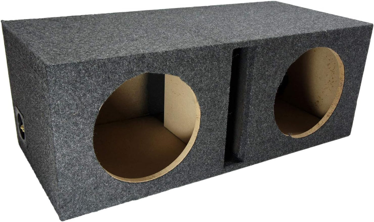 C10 Comp Dual 10 Loaded Vented Port Sub Box Enclosure with Amplifier L201600