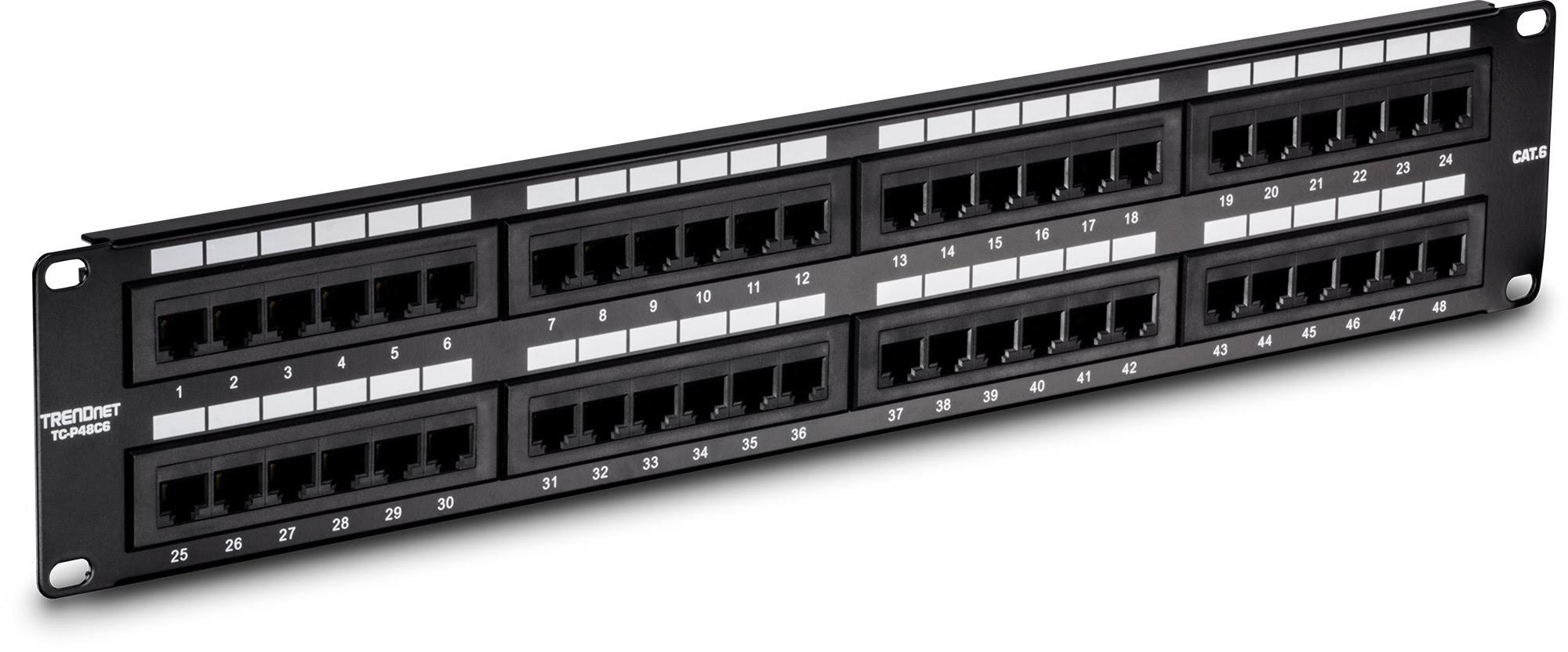CAT 6 48 Port Patch Panel O342855