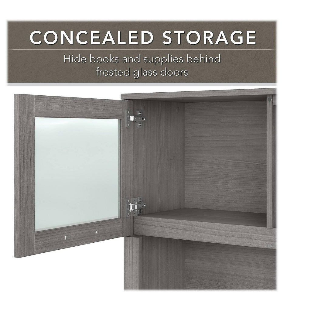 Platinum Gray Desk Hutch B708537