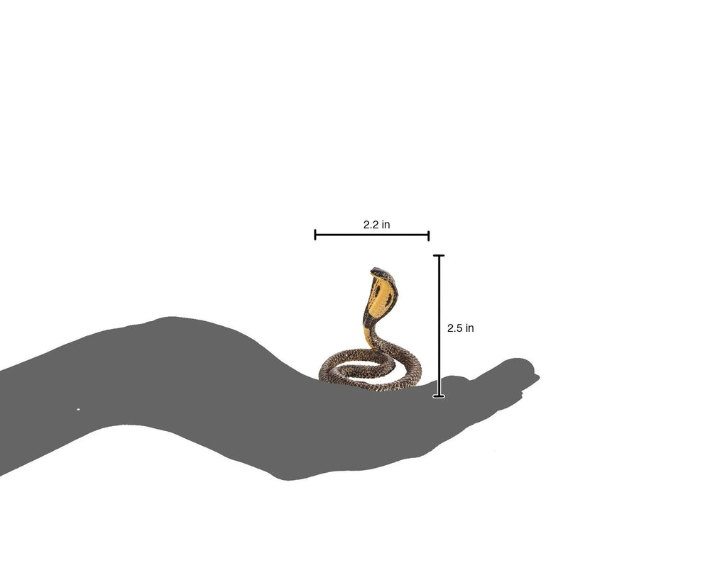 Realistic King Cobra Wildlife Toy Figurine T475265