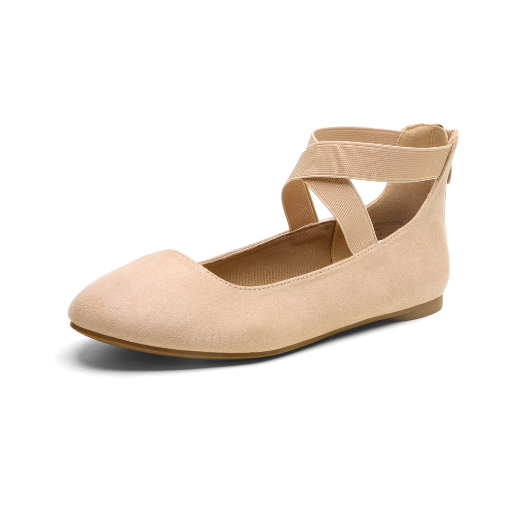 Women's Ballet Flats Mary Jane Slip On Shoes A7749