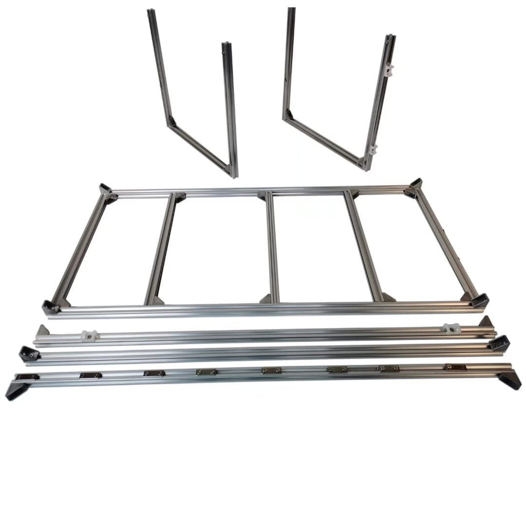 Mining Rig Frame Open Case with 6 PCIe Risers M5346