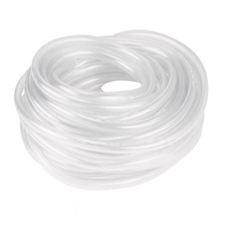 Clear Hard Plastic Tubing, Inner Diameter 3/16 inch, Outer Diameter 1/4 inch, 100 ft B4583