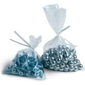 15x22 x 11x22 LDPE Lay Flat Poly Bag, 4 mil, Pk1000 I87082