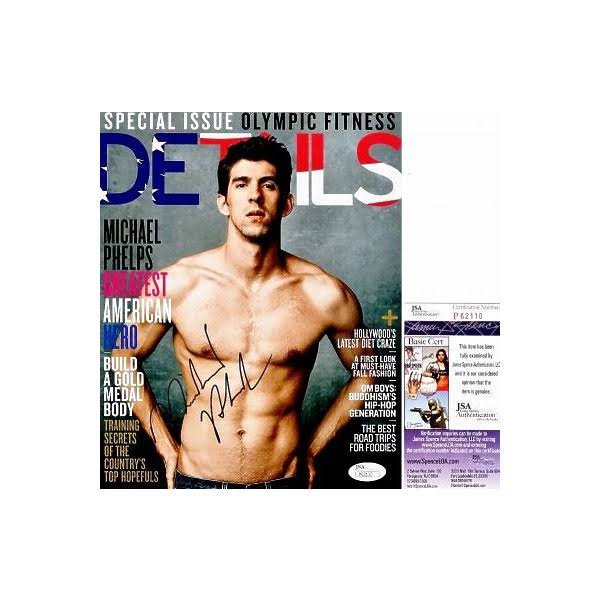 Michael Phelps Signed 8 x 10 in. Photo W97411
