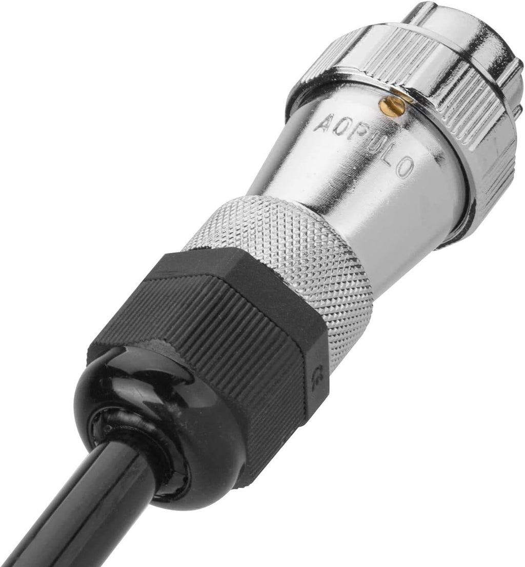Heavy Duty Vehicle Coil Trailer Cable with 4 PIN AV Connector Disconnect Kit, Pack of 2 I68926