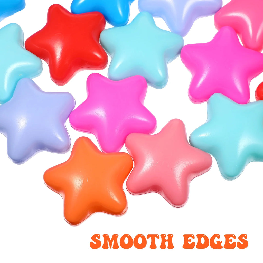 100pcs Star Shaped Ocean Balls Swimming Toys T973772