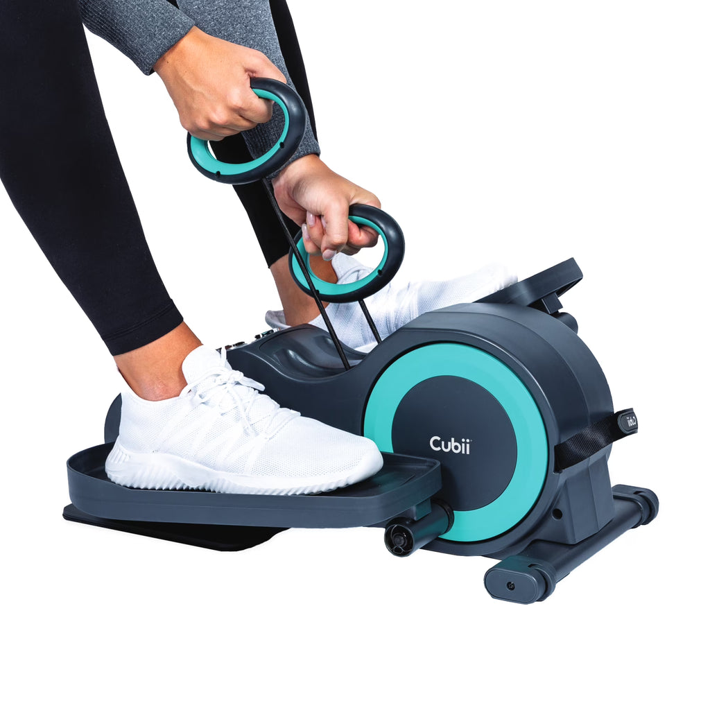 Seated Elliptical Pedal Exerciser with Resistance Bands V3306