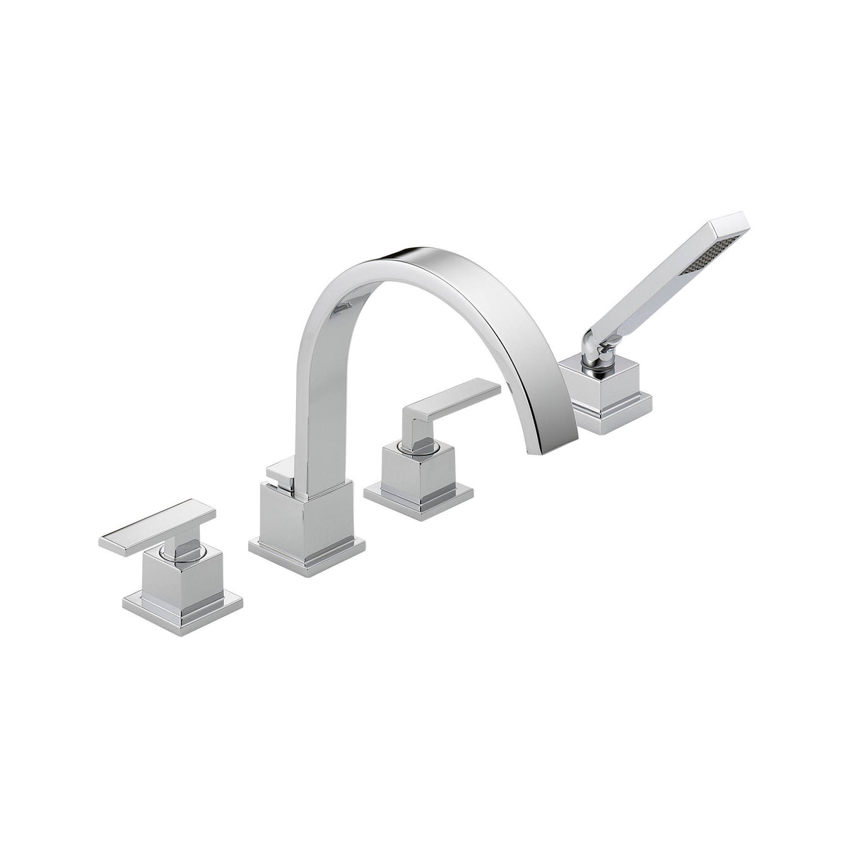Roman Tub Trim with Hand Shower Stainless M7371