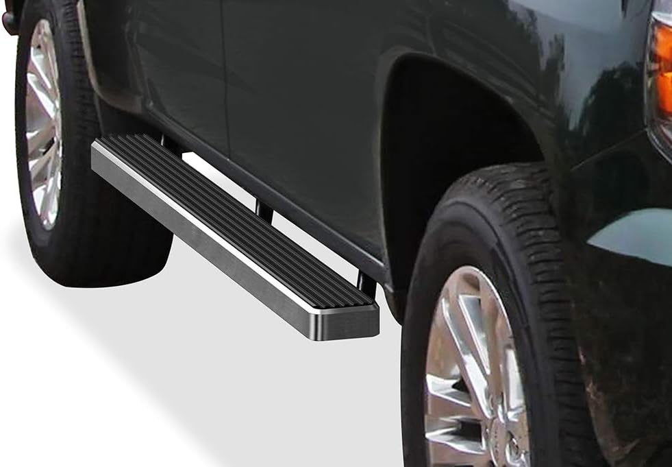 4in Running Boards for Chevy Colorado GMC Canyon Crew Cab Q155
