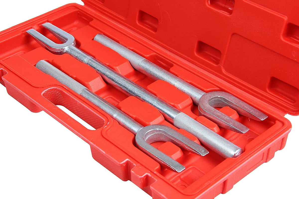 3 Piece Pickle Fork Tool Set with Heavy-Duty Balljoint Tool Case W486883