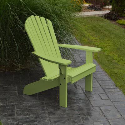 Tropical Lime Plastic Adirondack Chair K310