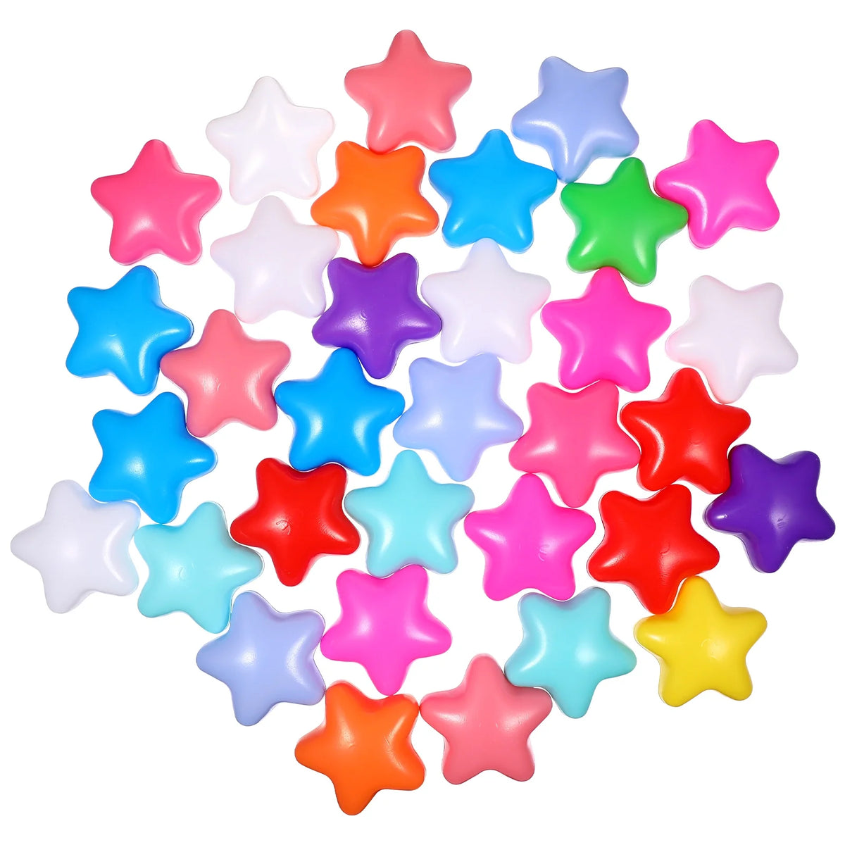 100pcs Star Shaped Ocean Balls Swimming Toys T973772