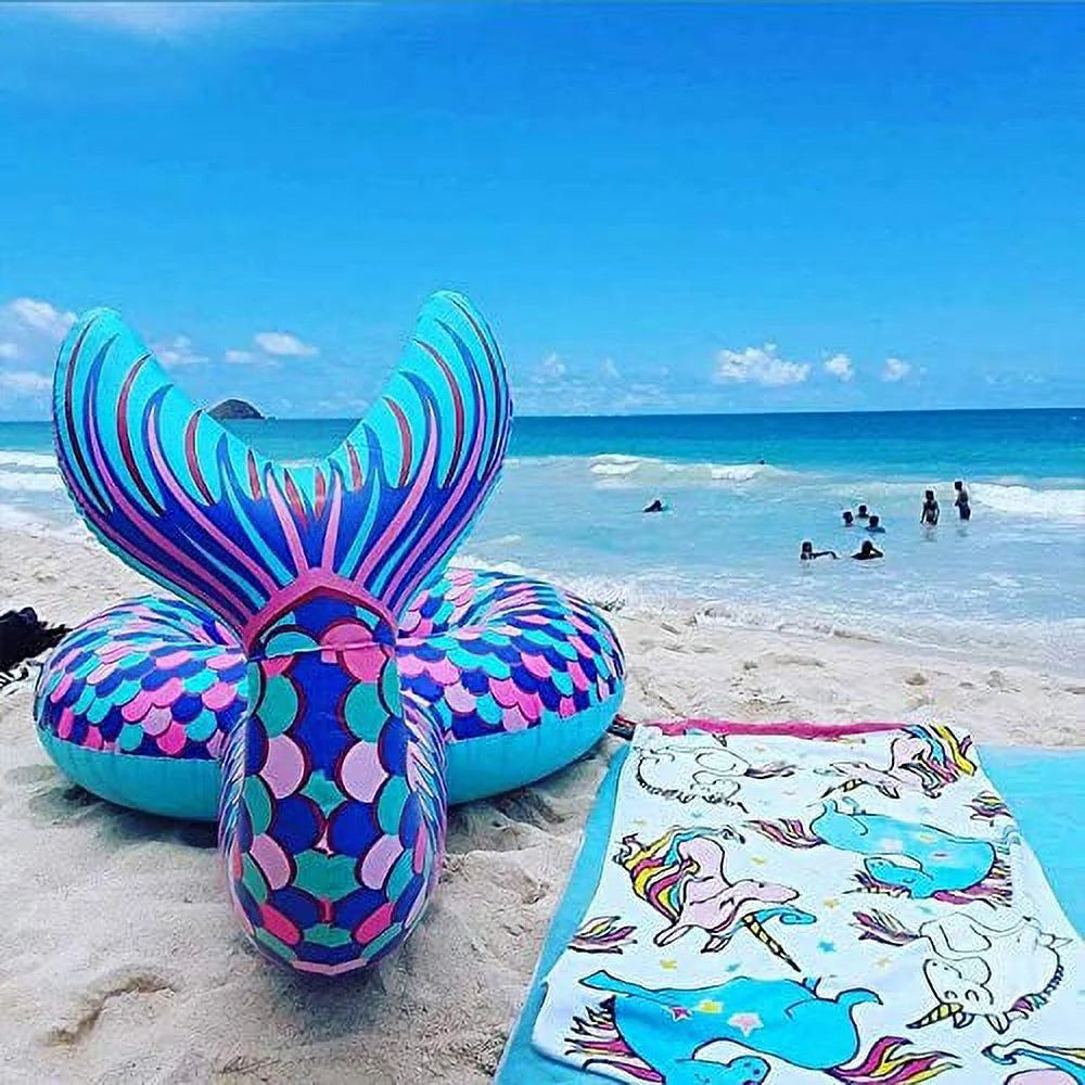 Inflatable Mermaid Fin Pool Float L723