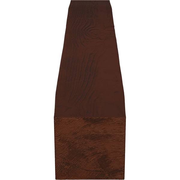 Natural Pecan Sandblasted Faux Wood Fireplace Mantel I6782