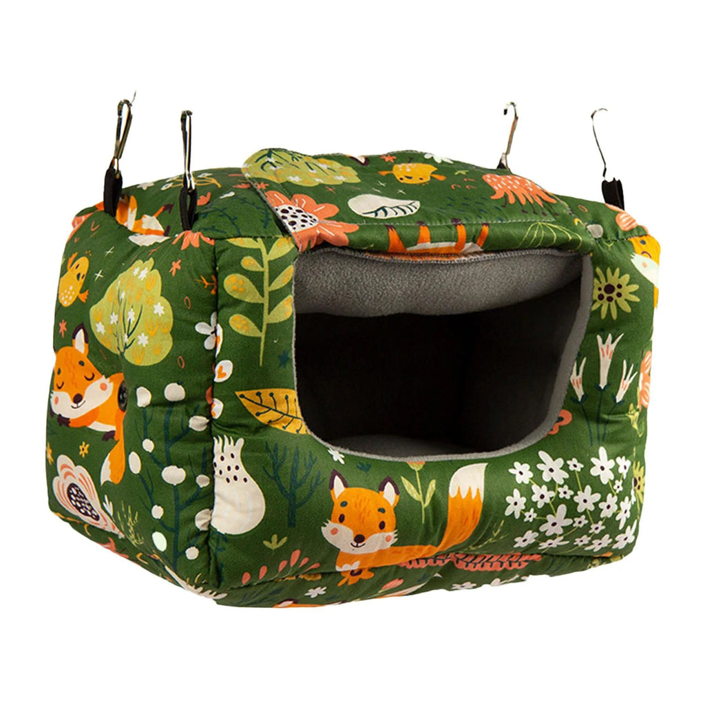 Large Parrot Sleeping Bed Hideaway Cave Hammock K99488