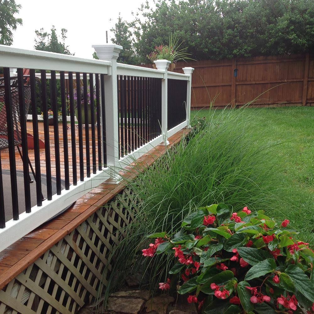 Vinyl White Railing Kit X4827