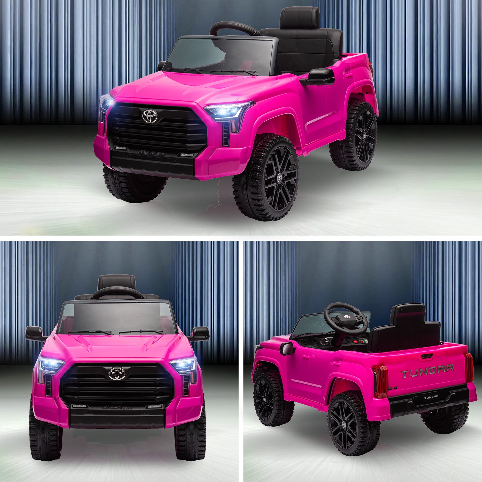 Rose Red Battery Powered Ride On Car with Parent Remote Control E781