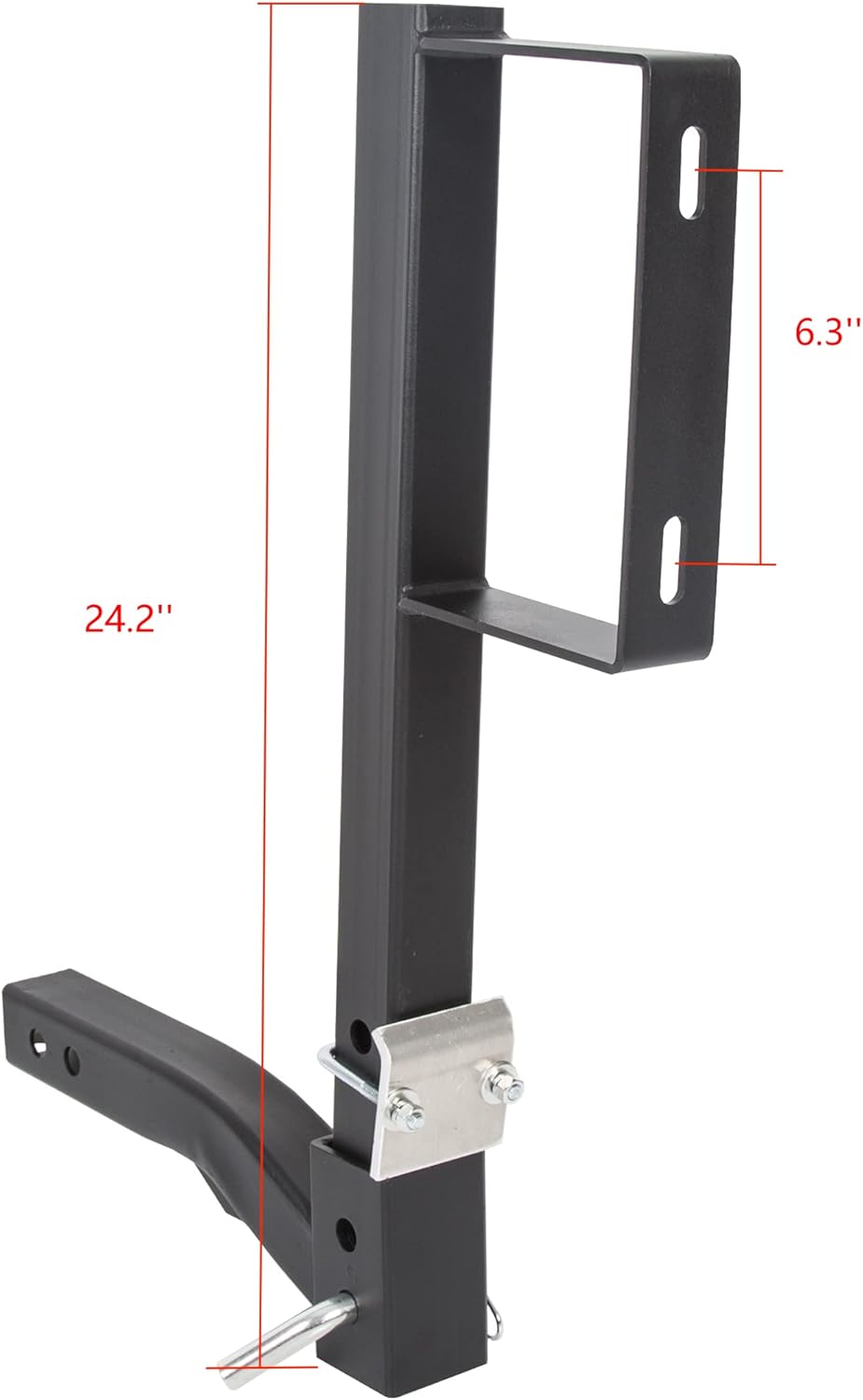 24-Inch High Spare Tire Mount for 2-Inch Receiver B81777