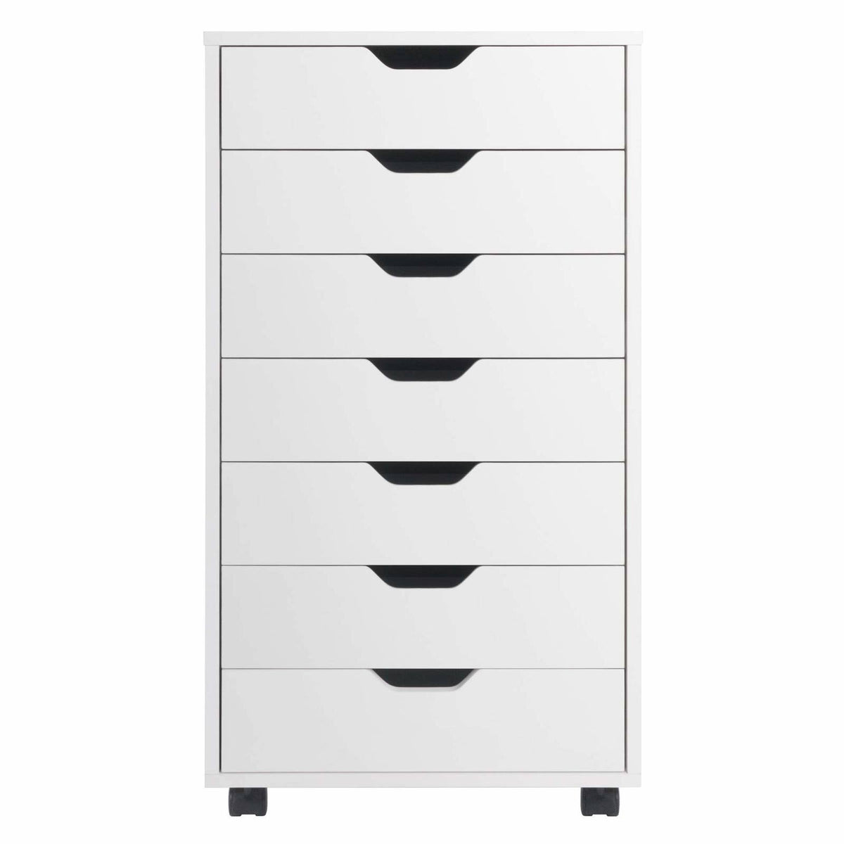 White 7 Drawers Cabinet C2826
