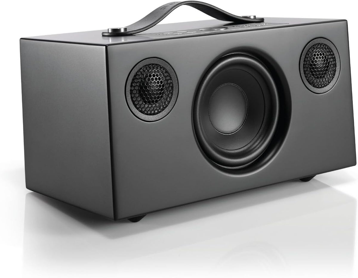Grey WiFi Bluetooth Wireless Multiroom Speaker L83859
