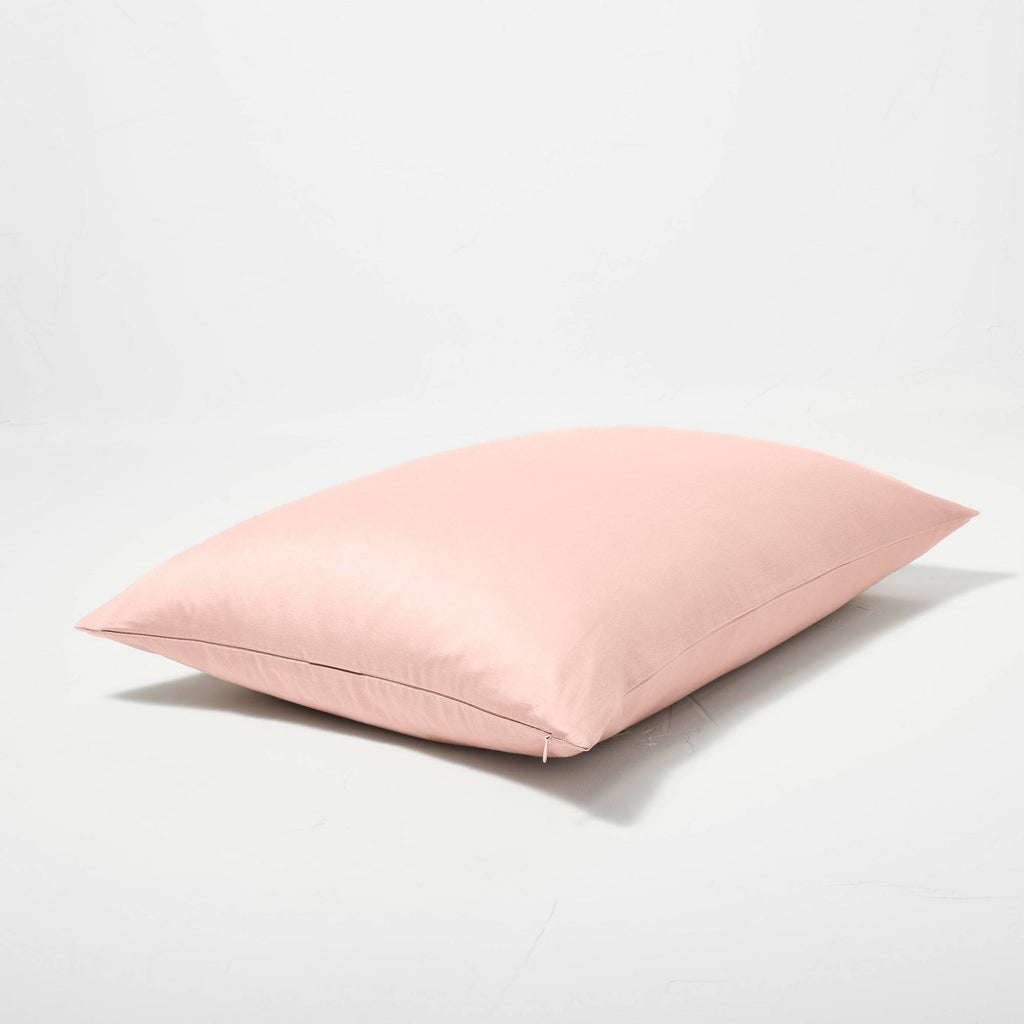 Blush Washed Sateen Duvet & Sham Set J82830