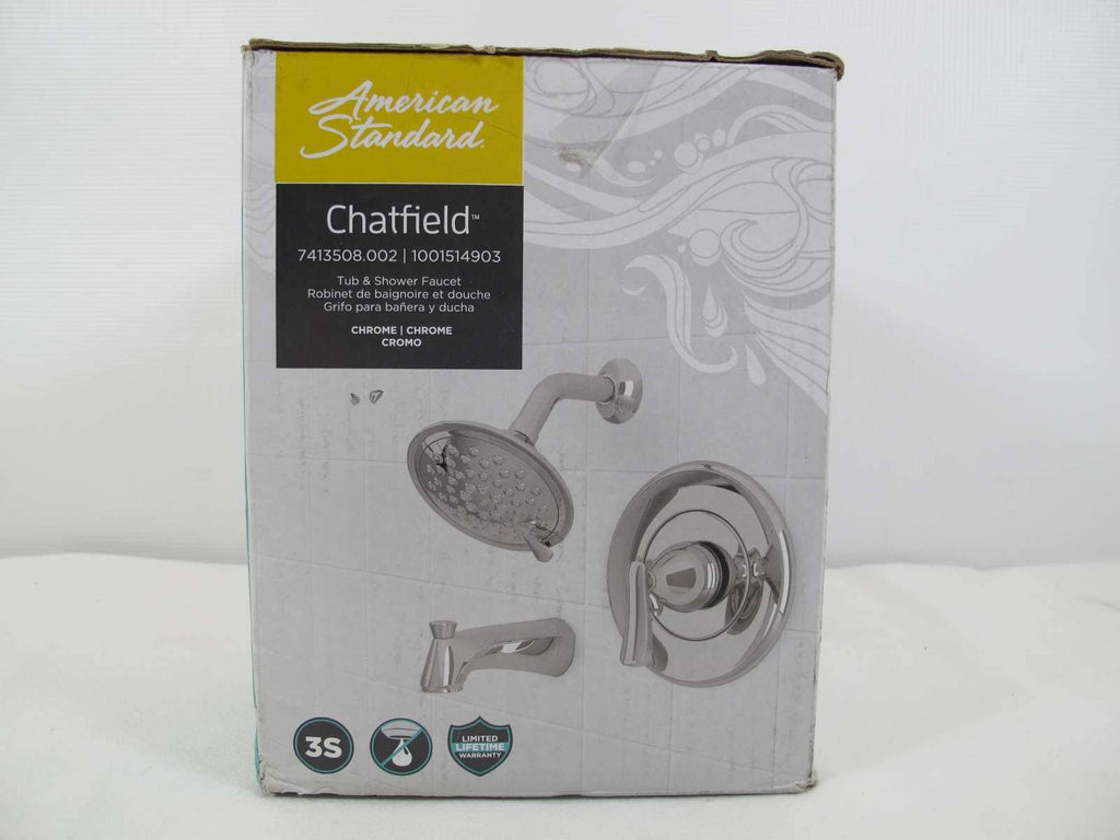 Single-Handle 3-Spray Tub and Shower Faucet Chrome X924