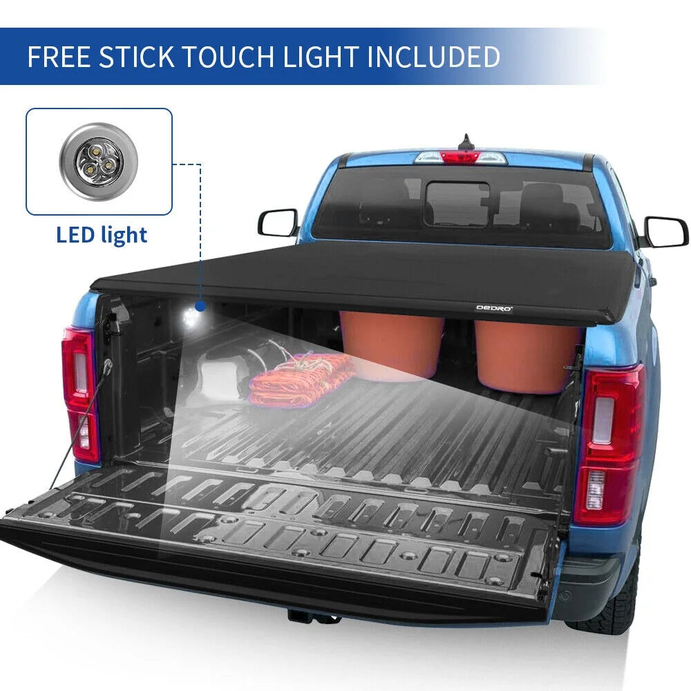 6.6ft Soft Roll up Truck Bed Tonneau Cover Z188