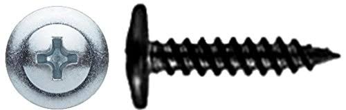 8 x 1 2 Phillips Truss Head Screw Black Phosphate Bulk Box 35 lbs Z99396