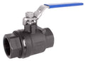 1-1/4 inch Carbon Steel Full Port Ball Valve, 2000PSI FxF NPT T540953