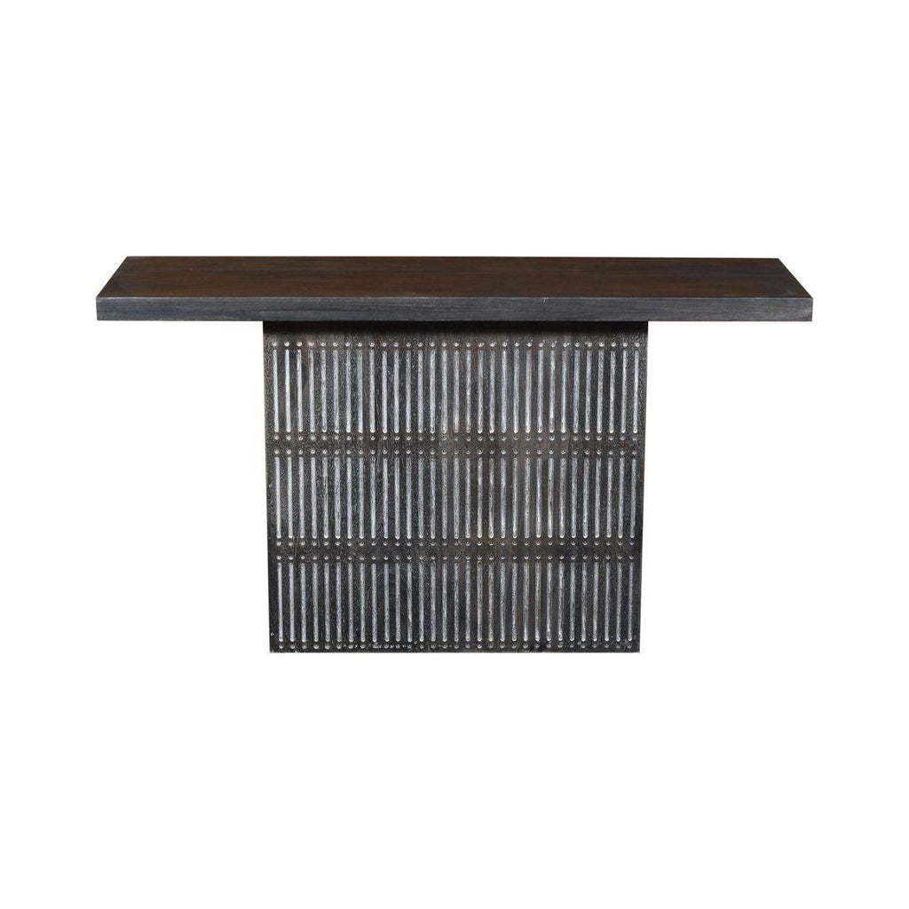 Antique Brown Console Table Z4965
