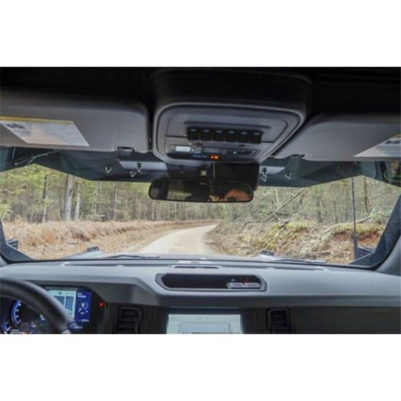 Black ViCowl Windshield Protection for Ford Bronco X9393