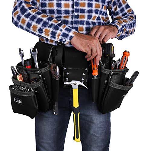 Black 14 Pocket Tool Pouch I977