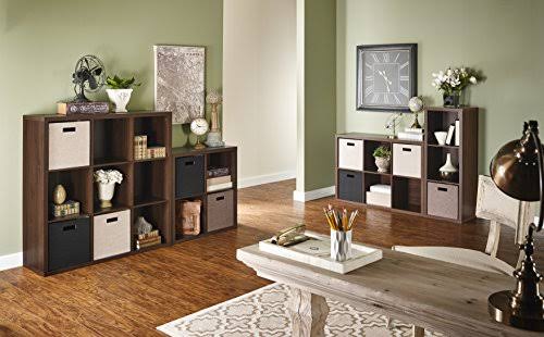 Natural Gray 4-Tier Bookcase N32180