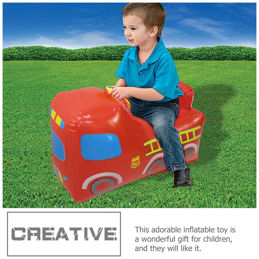 5 Count Inflatable Toy Cars Truck Fire Truck L181