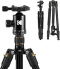 63” Tripod & Monopod with 360° Ball Head Aluminum Camera Stand A534987