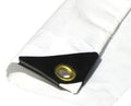 12 x 36 White 12 Mil 3 Ply Coated Reinforced Tarp N837