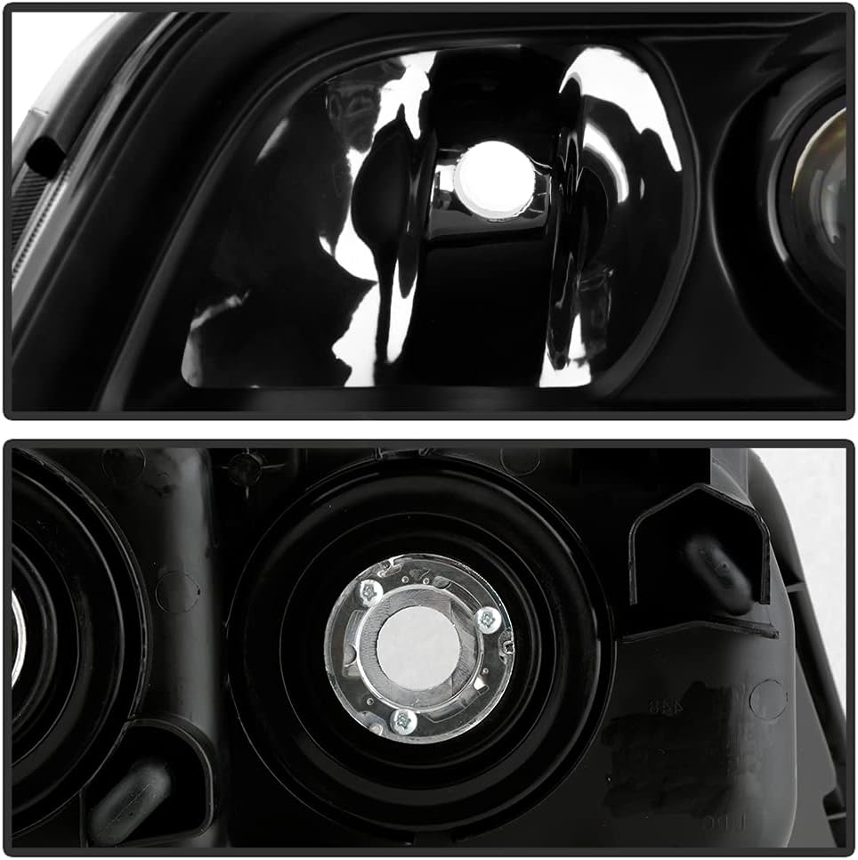 Black Headlights Headlamps H874