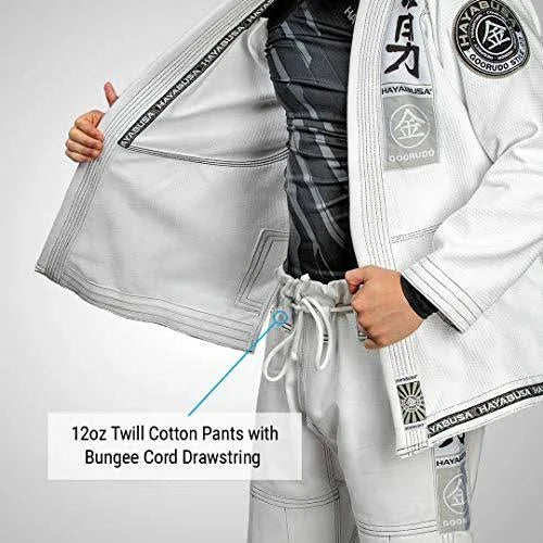 White Weave Jiu Jitsu Gi Y6178