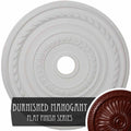 Hand-Painted Brushed Mahogany Ceiling Medallion N63423