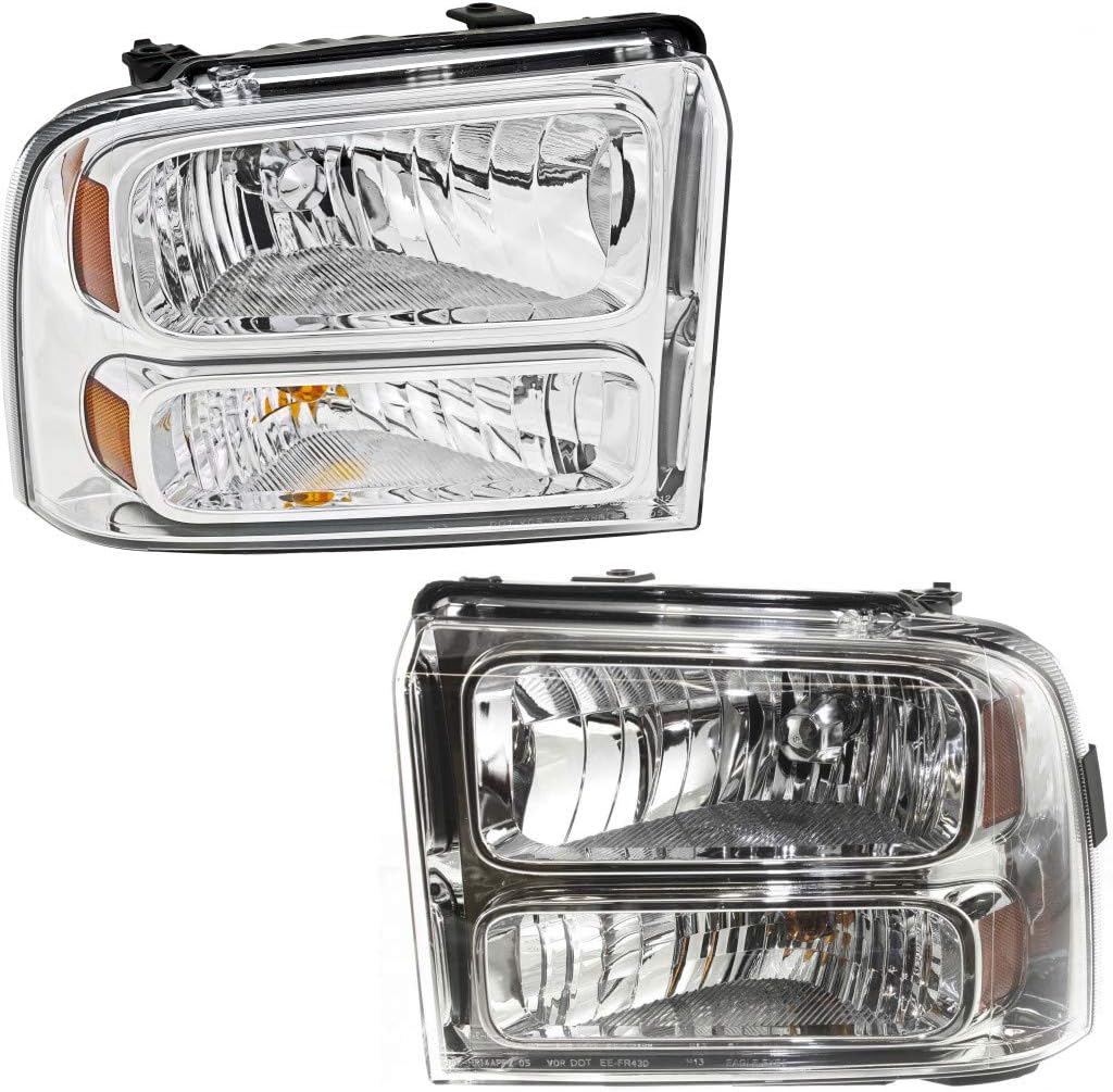 Headlight Assembly for Ford Excursion 2005 Driver and Passenger Side F510931