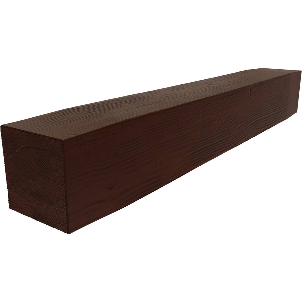 Natural Pecan Sandblasted Faux Wood Fireplace Mantel I6782
