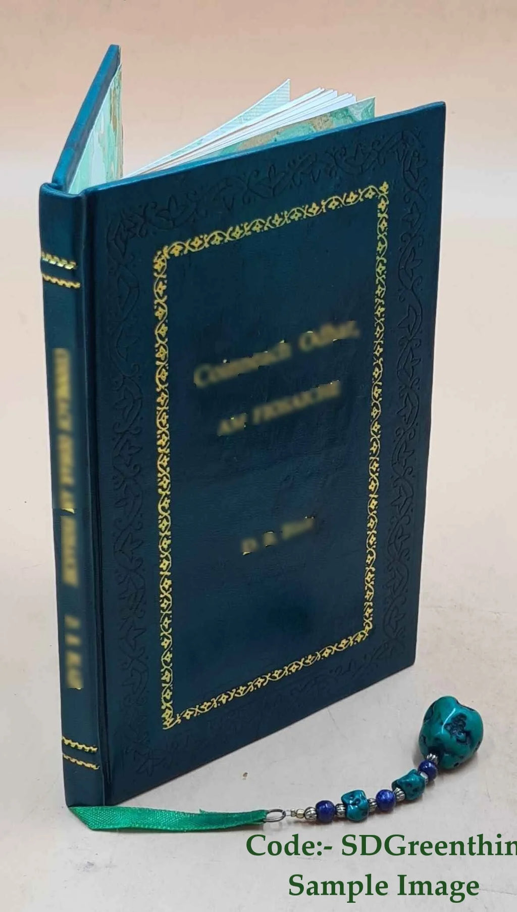 Premium Leather Bound Book O86606