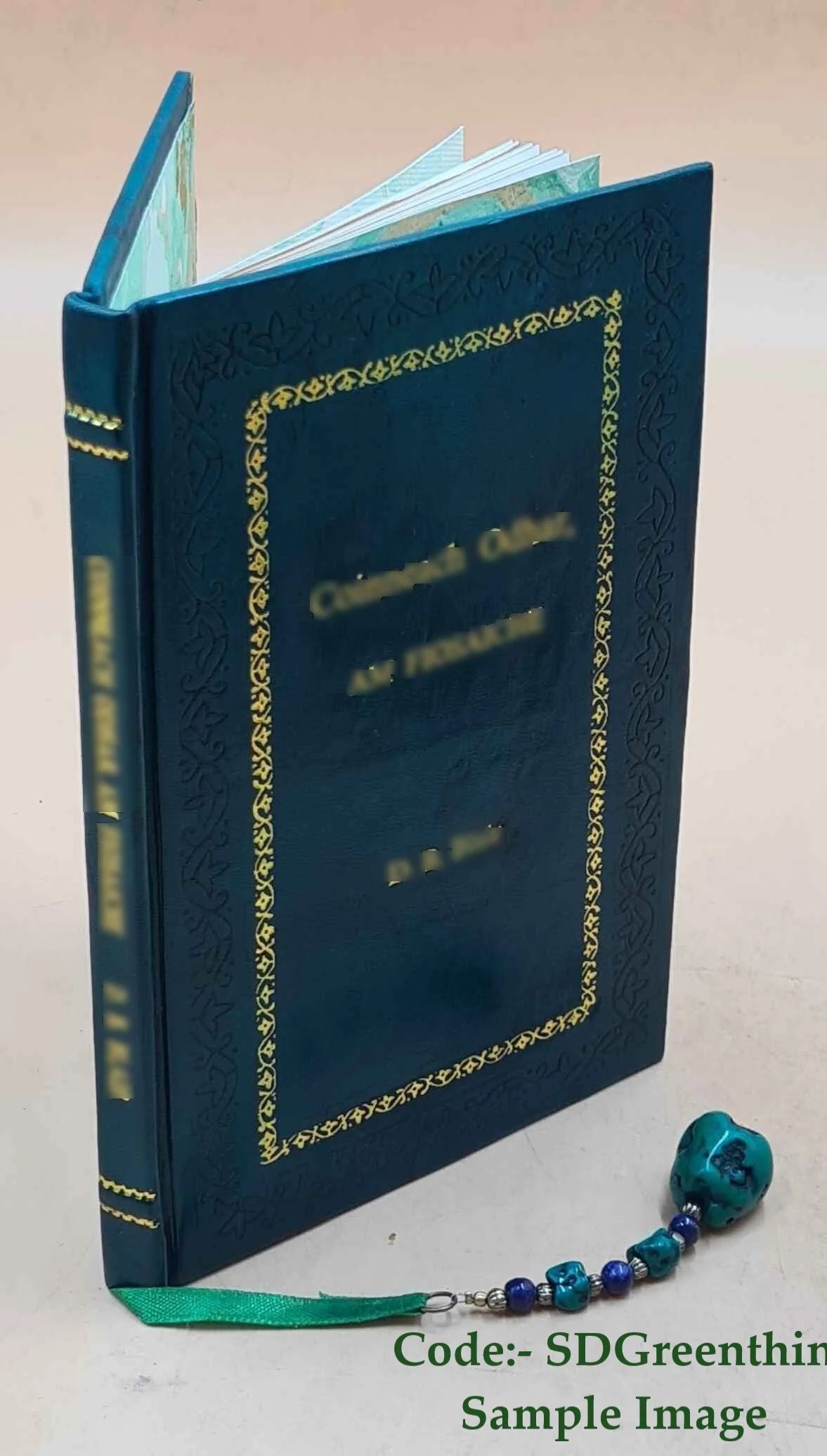 Premium Leather Bound Book O86606
