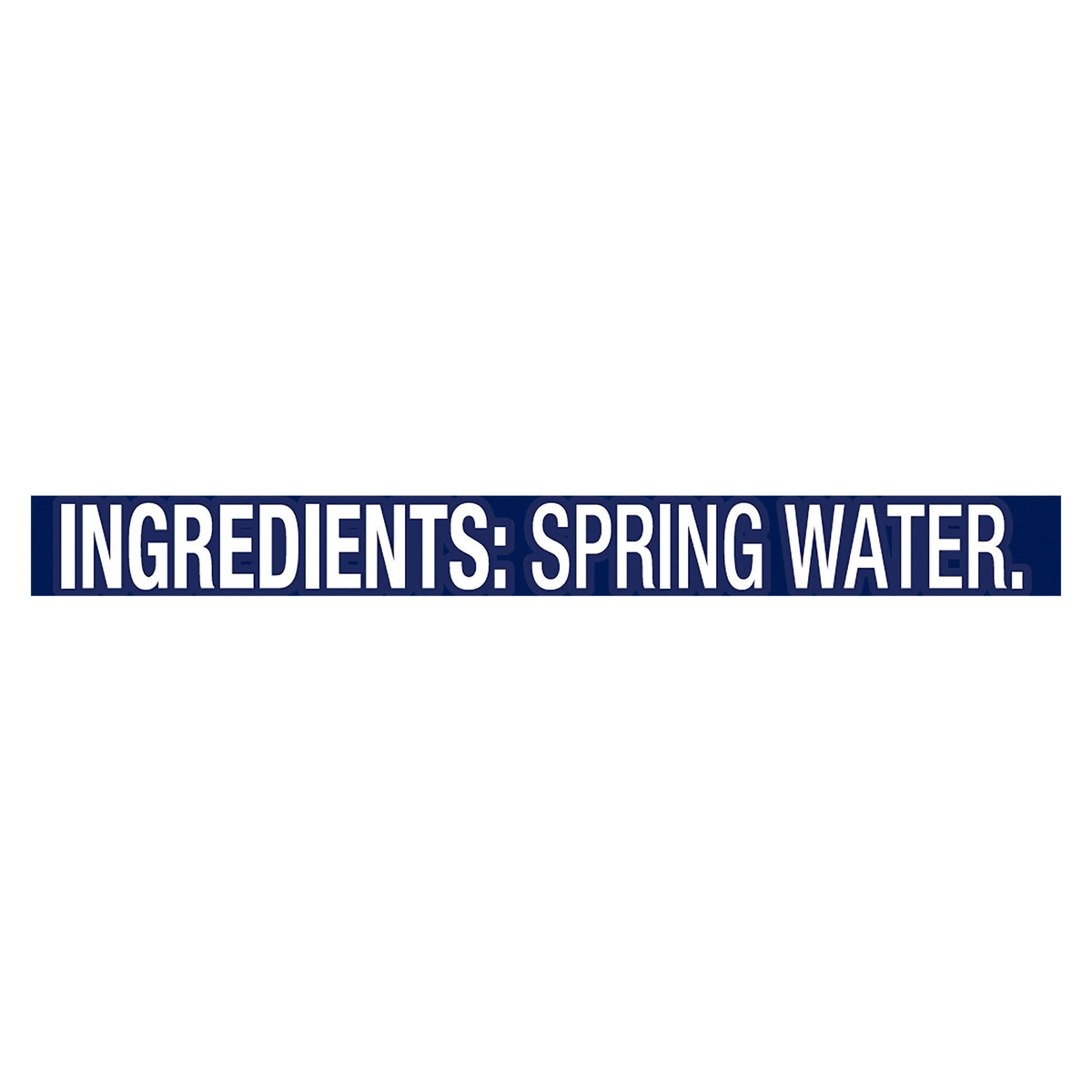 Natural Spring Water 12-1L Plastic Bottles K972318
