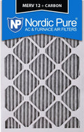 10x24x1 MERV 12 Pleated Carbon Air Filters 6 Pack S30968