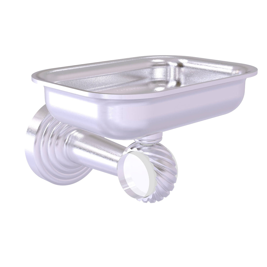Satin Chrome Wall Mounted Soap Dish Holder X884684