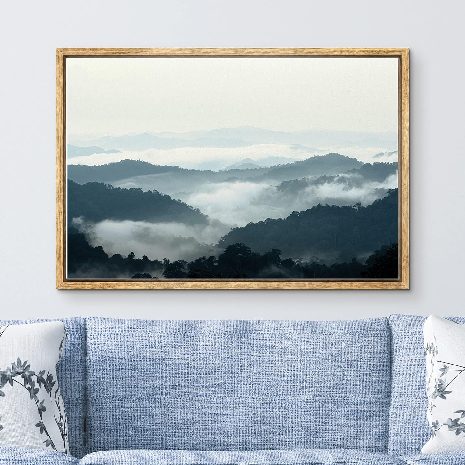 Framed Canvas Print Wall Art 16x24 V996
